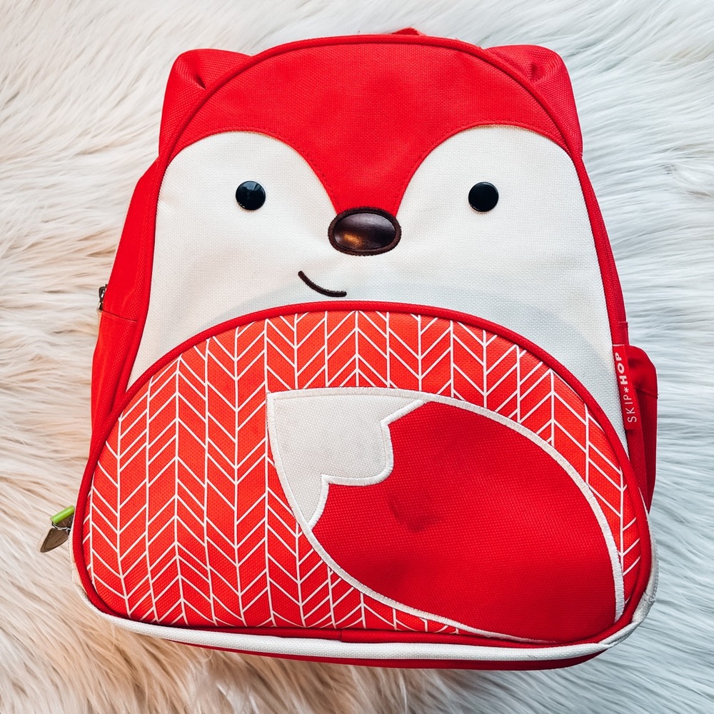 ‼️SOLD‼️Skip hop Zoo fox back pack.